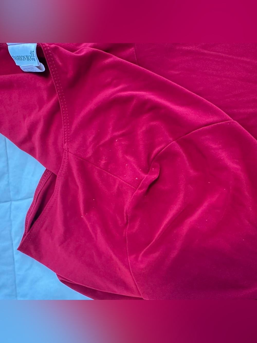 Y2K Fashion Bug Red Long Sleeve Top - Picture 8 of 8
